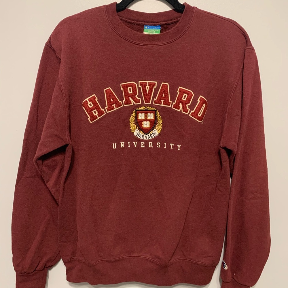 Harvard sweater